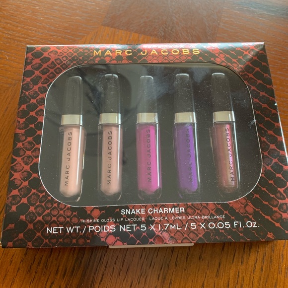 Marc Jacobs 5-piece petite gloss lip lacquer - Picture 2 of 3